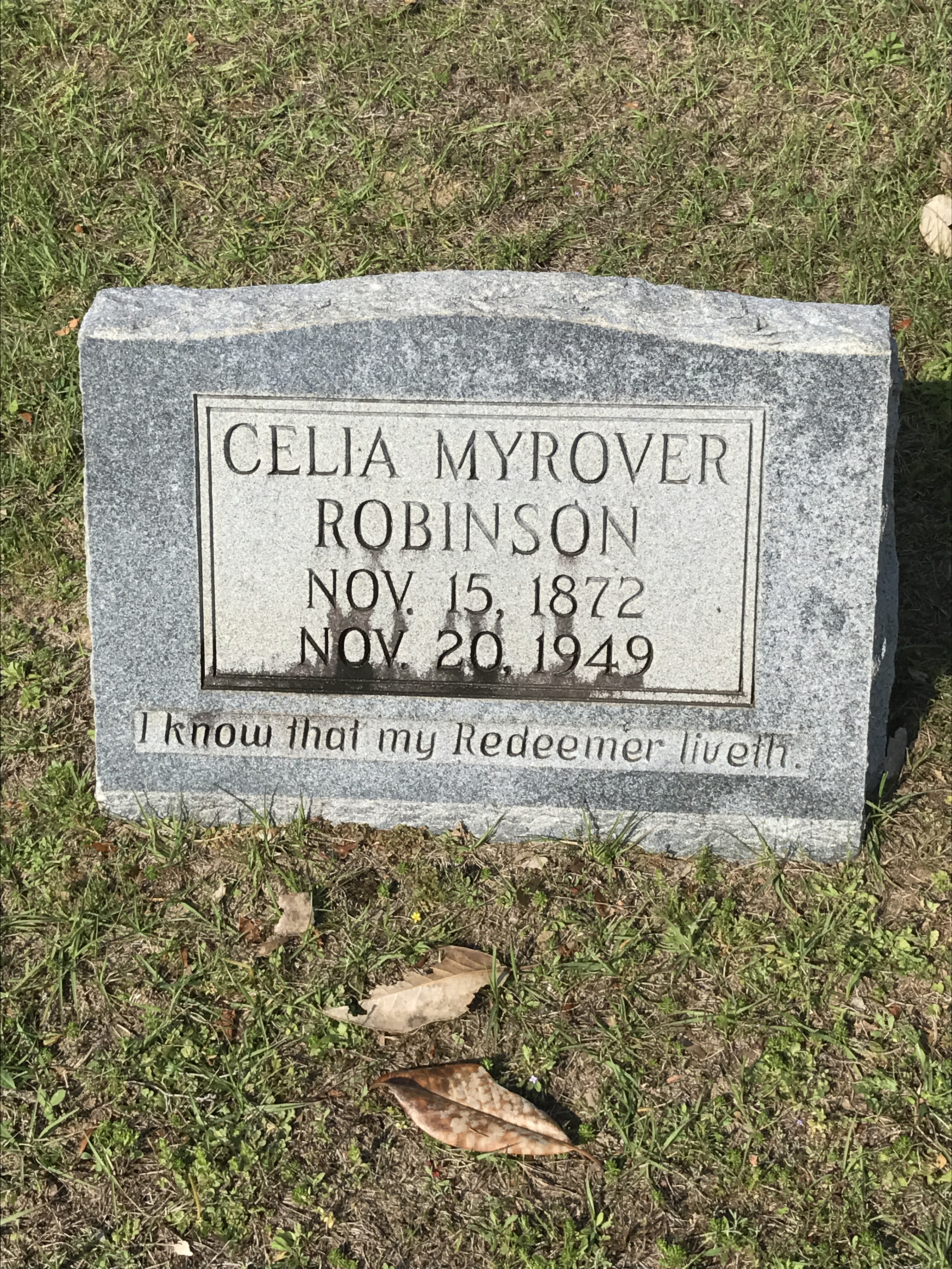 Celia Myrover Robinson